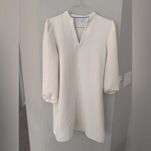 Southern Tide Oren Quilted Dress in Sand